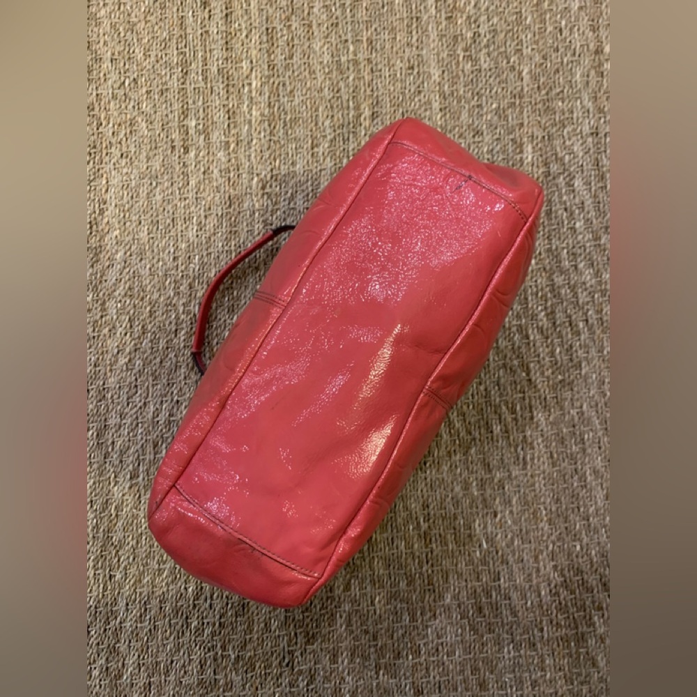 Coach Pink Hand Bag Coach Pink Hang Tag - Picture 3 of 11